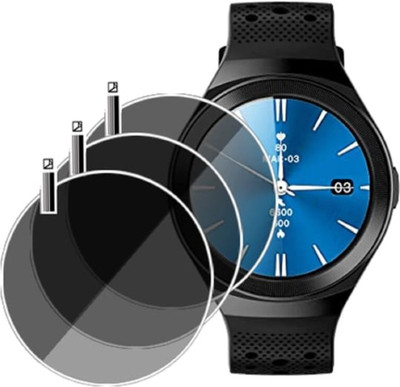 DB Tempered Glass Guard for Gizmore Gizfit 910 smartwatch tempered gless (pack of 3)(Pack of 3)
