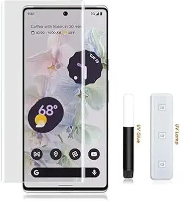 YOUTH MOBI Tempered Glass Guard for Google Pixel 7 Pro 5G Advanced Border-Less Full Edge To Edge UV Screen Protector (With Installation Kit) For Cellphone(Pack of 1)