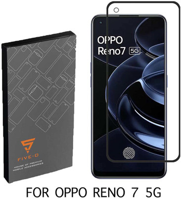 FIVE-O Tempered Glass Guard for OPPO Reno7 5G(Pack of 1)