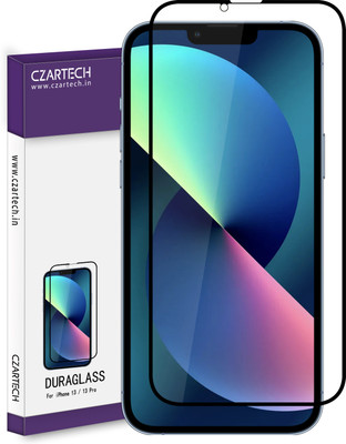 CZARTECH Tempered Glass Guard for Apple iPhone 13 Pro Max, 14 Plus(Pack of 1)