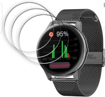 KHWABEEDA Tempered Glass Guard for R3 -B PR0 ROUND SMART WATCH TEMPERED GLASS (PACK OF 3)(Pack of 3)