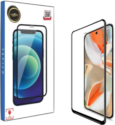 YAFILO Tempered Glass Guard for Google Pixel 9 Pro XL Edge-to-Edge Full Screen Protector with Easy Self-Installation Kit(Pack of 1)
