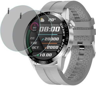 KHWABEEDA Tempered Glass Guard for Fire-Boltt talk Pro Smart watch screen guard (pack of 2)(Pack of 2)