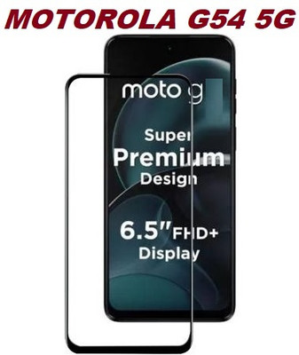 VDAT Tempered Glass Guard for Motorola g54 5G, Moto g54 5G, Motorola g54(Pack of 1)