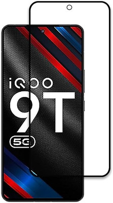 ALFA URBAN Tempered Glass Guard for IQOO 11 5G / IQOO 9T 5G Edge To Edge HD+ Tempered Glass Full Screen Coverage with Easy Installation(Pack of 1)