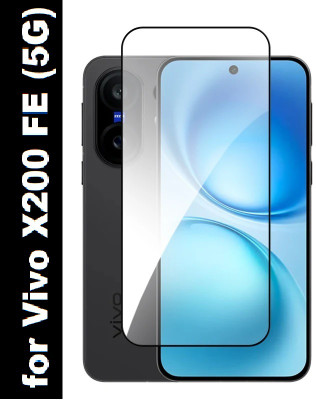 Colorcase Tempered Glass Guard for Vivo X200 FE (5G)(Pack of 1)
