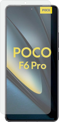 Fasheen Tempered Glass Guard for Poco F6 Pro(Pack of 1)