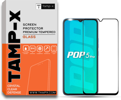 TAMP-X Tempered Glass Guard for Tecno Pop 5 Pro(Pack of 1)