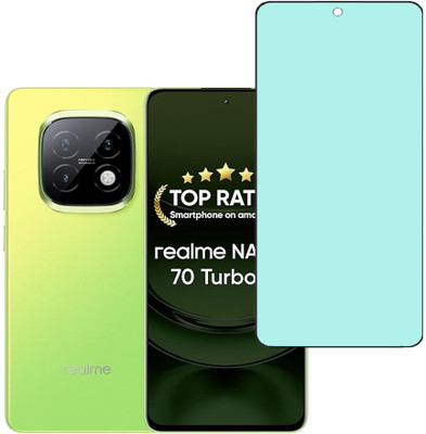 VAYUVAULT Tempered Glass Guard for realme 70 TURBO 5G, realme Narzo 70 TURBO 5G(Pack of 1)