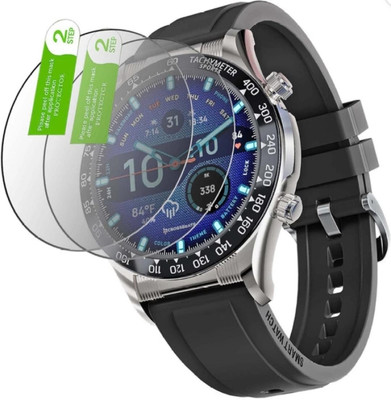 DB Tempered Glass Guard for CROSSBEATS MONARCH 1.43 SMART WATCH TEMPERED GLASS( PACK OF 2)(Pack of 2)