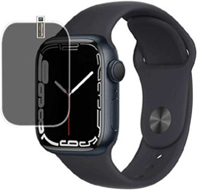 KHWABEEDA Tempered Glass Guard for APPLE WATCH SERIES 7 GPS TEMPERED GLASS(Pack of 1)
