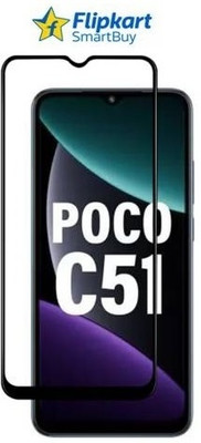 Flipkart SmartBuy Tempered Glass Guard for Redmi A2:;Redmi A2 Plus, Mi A1, Redmi A1 Plus, POCO C31(Pack of 1)