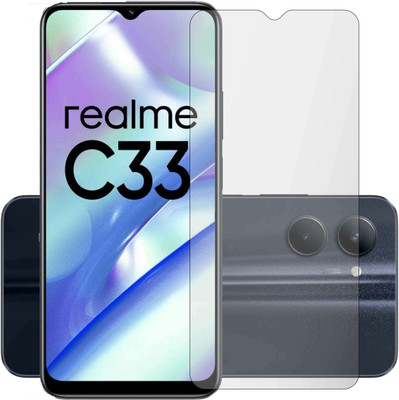 AGRSHI Tempered Glass Guard for Realme C33, Realme C30, Redmi C30s(Pack of 1)