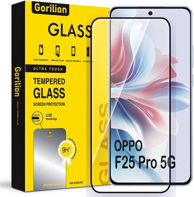 Gorilion Tempered Glass Guard for Oppo F25 Pro 5G(Pack of 1)