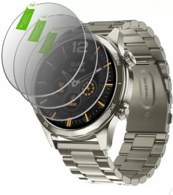 DB Tempered Glass Guard for NOISE METTALIX 1.4 SMART WATCH TEMPERED GLASS (PACK OF 3)(Pack of 3)