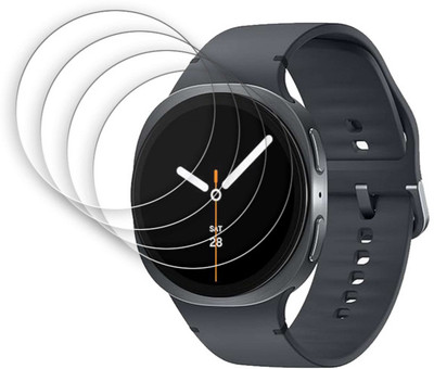 MUTAALI Tempered Glass Guard for Samsung Galaxy Watch 8(Pack of 4)