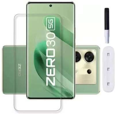 Caseline Tempered Glass Guard for Infinix Zero 30 5G(Pack of 1)