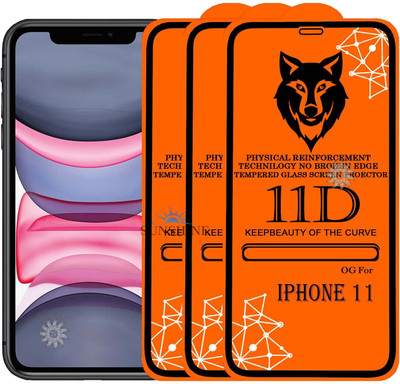 ZPT Tempered Glass Guard for APPLE IPHONE 11 PRO(Pack of 3)