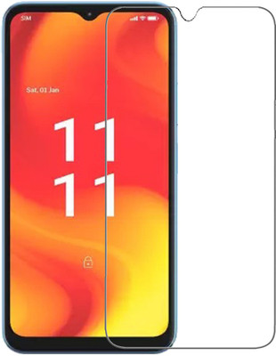 INFINITYWORLD Tempered Glass Guard for Lava Blaze Pro(Pack of 1)