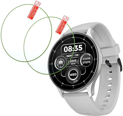 MUTAALI Tempered Glass Guard for boAt Lunar Peak Smartwatch(Pack of 2)