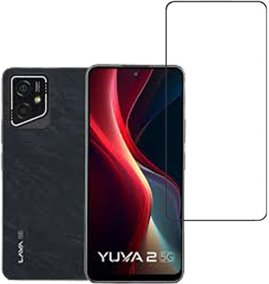 VAYUVAULT Tempered Glass Guard for LAVA Yuva 2 5G(Pack of 1)