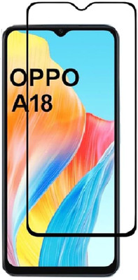 GDBUY Tempered Glass Guard for OPPO A18(Pack of 1)