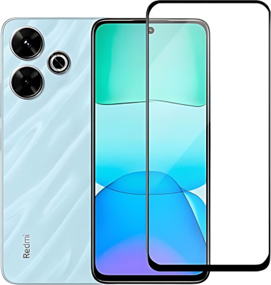 Monogamy Edge To Edge Tempered Glass for Poco M6 Plus 5G, Redmi 13 5G, 6D(Pack of 1)