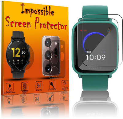 FCS Edge To Edge Screen Guard for Amazfit Bip U(Pack of 2)
