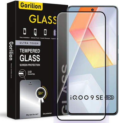 Gorilion Tempered Glass Guard for IQOO 9 SE 5G(Pack of 1)