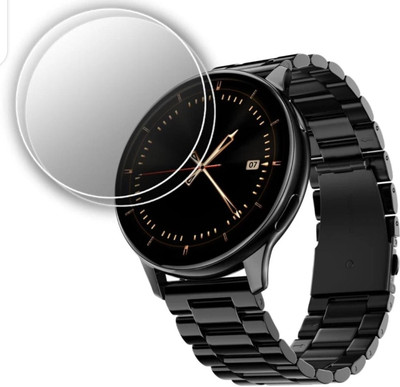 AHWAVEEDA Tempered Glass Guard for NOISEFIT VORTEX PLUS SMART WATCH TEMPERED GLASS ( PACK OF 2)(Pack of 2)