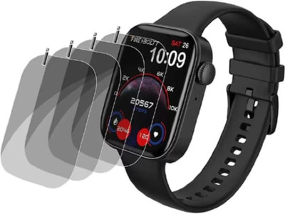 DB Tempered Glass Guard for Fire Boltt ring 2 smartwatch tempered glass (pack of 4)(Pack of 4)