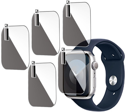 daffin Tempered Glass Guard for Apple Watch Series 9(Pack of 5)