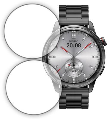 MOBIFONIC Tempered Glass Guard for realme watch s2(Pack of 2)