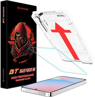 Kapaver Tempered Glass Guard for Samsung Galaxy S24 FE(Pack of 1)