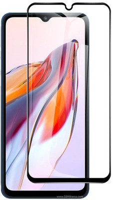 AB PRIME Edge To Edge Tempered Glass for mi 12C, redmi 12C, Redmi 12C(Pack of 1)
