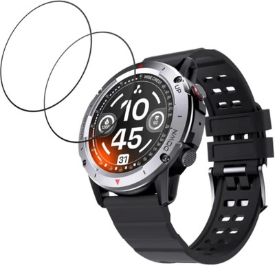 DB Tempered Glass Guard for AMBRANE WISE CREST SMART WATCH TEMPERED GLASS ( PACK OF 2)(Pack of 2)