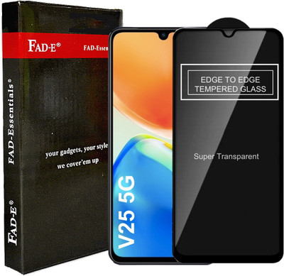 FAD-E Tempered Glass Guard for Vivo V25 5G, Vivo V25(Pack of 1)