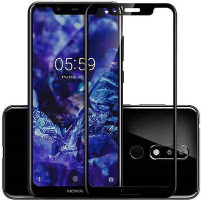 SmartLike Tempered Glass Guard for Nokia 5.1 Plus(Pack of 1)