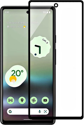 Coyo Edge To Edge Tempered Glass for Google Pixel 6A, Google Pixel 7A(Pack of 1)