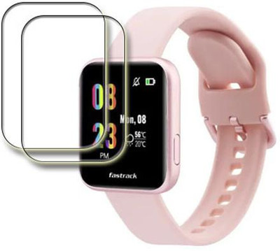 MUTAALI Tempered Glass Guard for Fastrack Reflex smart watch(Pack of 2)