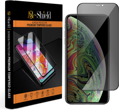MS-Shield Tempered Glass Guard for Apple iPhone XS Max(Pack of 1)