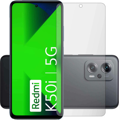 AGRSHI Tempered Glass Guard for Redmi K50i 5G, Redmi K50i, Mi K50i 5G, Xiaomi K50i 5G(Pack of 1)