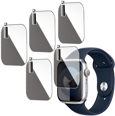 HIDEOUS Tempered Glass Guard for Apple Watch Series 9(Pack of 5)