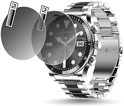 daffin Tempered Glass Guard for Pebble Chrome(Pack of 2)