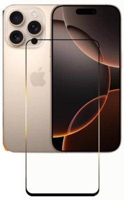 GDBUY Edge To Edge Tempered Glass for Apple iPhone 16 Pro Max, iPhone 16 Pro Max(Pack of 1)
