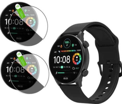 ZIDZEE Tempered Glass Guard for AYLOU SOLAR PLUS RT3 SMART WATCH TEMPERED GLASS (P-2)(Pack of 2)