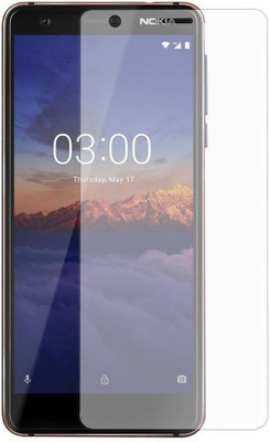 RCHJV Tempered Glass Guard for Nokia 3.1(Pack of 1)