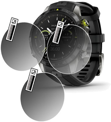 daffin Tempered Glass Guard for Garmin MARQ 2(Pack of 3)