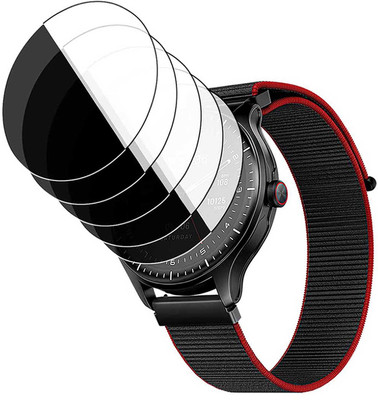 daffin Tempered Glass Guard for boAt Valour Watch 1 GPS(Pack of 5)