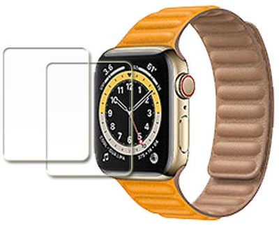 MUTAALI Tempered Glass Guard for Apple Watch Series 6 SMARTWATCH(Pack of 2)